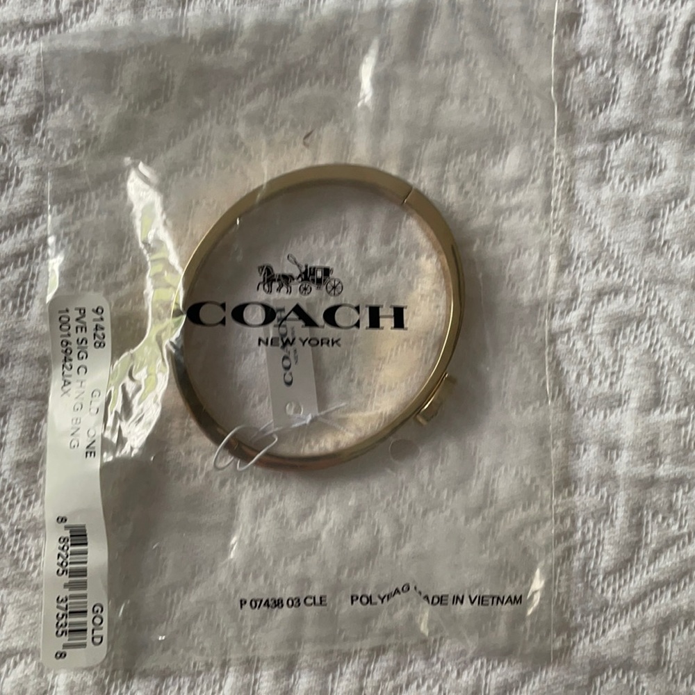 New In Package Coach Bracelet